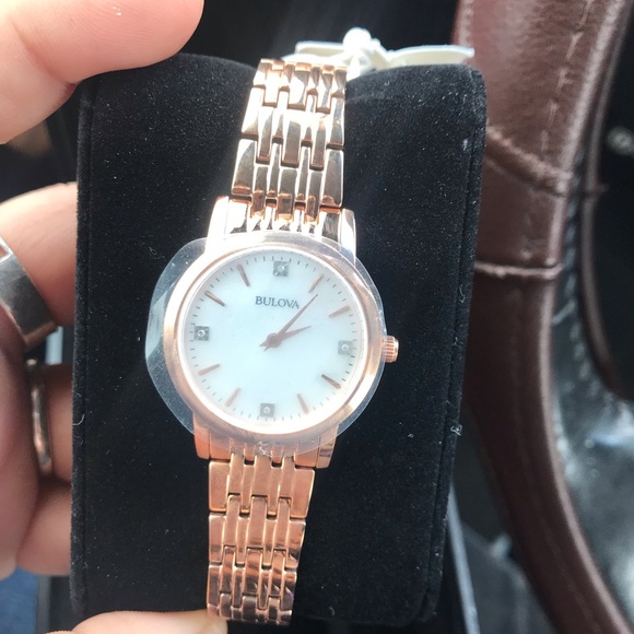 NEW Rosa Gold Bulova Watch main image 4